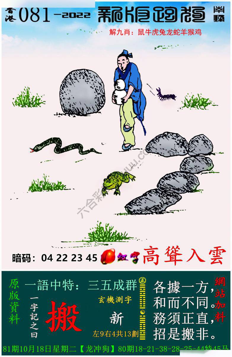 跑狗图（新版）