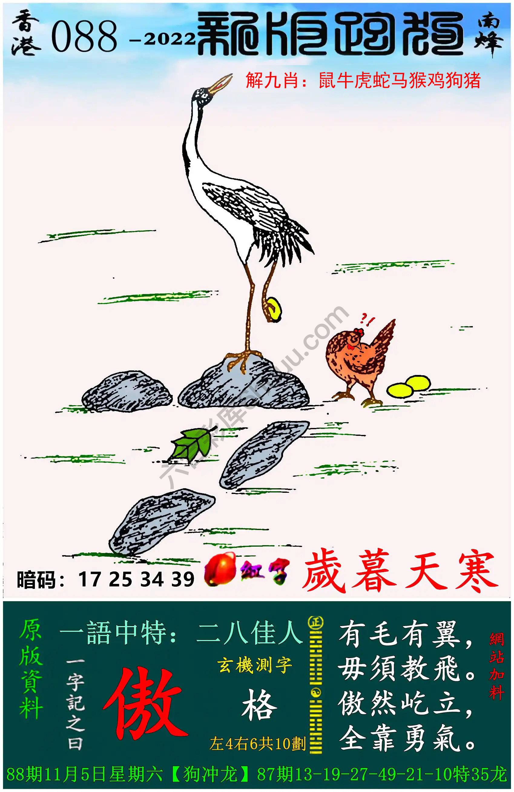 跑狗图（新版）